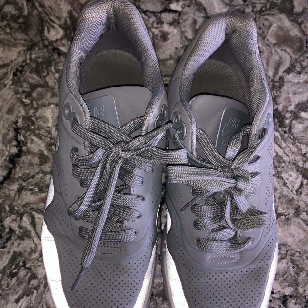 Gray Nike Air Max Theta